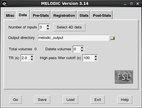 Melodic output directory